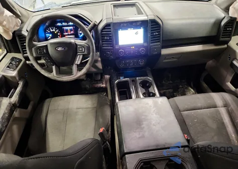 2017 Ford F150 Super Cab from USA, damaged, VIN 1FTEX1CPXHFC59166